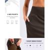 imageG Gradual 1618 Skorts for Woman Golf Skirts 3 Pockets Women High Waisted Athletic Skirt Tennis Pickleball Casual SummerFudge Coffee