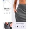 imageG Gradual 1618 Skorts for Woman Golf Skirts 3 Pockets Women High Waisted Athletic Skirt Tennis Pickleball Casual SummerIron Grey