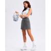 imageG Gradual 1618 Skorts for Woman Golf Skirts 3 Pockets Women High Waisted Athletic Skirt Tennis Pickleball Casual SummerIron Grey