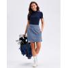 imageG Gradual 1618 Skorts for Woman Golf Skirts 3 Pockets Women High Waisted Athletic Skirt Tennis Pickleball Casual SummerLight Grey Blue