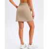 imageG Gradual 1618 Skorts for Woman Golf Skirts 3 Pockets Women High Waisted Athletic Skirt Tennis Pickleball Casual SummerLight Khaki