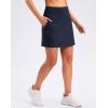 imageG Gradual 1618 Skorts for Woman Golf Skirts 3 Pockets Women High Waisted Athletic Skirt Tennis Pickleball Casual SummerNavy