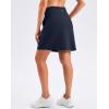 imageG Gradual 1618 Skorts for Woman Golf Skirts 3 Pockets Women High Waisted Athletic Skirt Tennis Pickleball Casual SummerNavy
