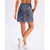 imageG Gradual 1618 Skorts for Woman Golf Skirts 3 Pockets Women High Waisted Athletic Skirt Tennis Pickleball Casual SummerNavy Circle