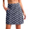imageG Gradual 1618 Skorts for Woman Golf Skirts 3 Pockets Women High Waisted Athletic Skirt Tennis Pickleball Casual SummerNavy Circle