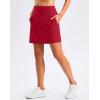 imageG Gradual 1618 Skorts for Woman Golf Skirts 3 Pockets Women High Waisted Athletic Skirt Tennis Pickleball Casual SummerRed