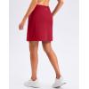 imageG Gradual 1618 Skorts for Woman Golf Skirts 3 Pockets Women High Waisted Athletic Skirt Tennis Pickleball Casual SummerRed