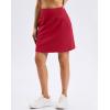 imageG Gradual 1618 Skorts for Woman Golf Skirts 3 Pockets Women High Waisted Athletic Skirt Tennis Pickleball Casual SummerRed