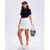 imageG Gradual 1618 Skorts for Woman Golf Skirts 3 Pockets Women High Waisted Athletic Skirt Tennis Pickleball Casual SummerWhite