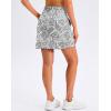 imageG Gradual 1618 Skorts for Woman Golf Skirts 3 Pockets Women High Waisted Athletic Skirt Tennis Pickleball Casual SummerWhite Paisley