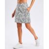 imageG Gradual 1618 Skorts for Woman Golf Skirts 3 Pockets Women High Waisted Athletic Skirt Tennis Pickleball Casual SummerWhite Paisley