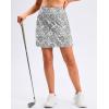 imageG Gradual 1618 Skorts for Woman Golf Skirts 3 Pockets Women High Waisted Athletic Skirt Tennis Pickleball Casual SummerWhite Paisley
