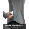 imageG Gradual Long Sleeve Workout Tops for Women Quick Dry Lightweight Running Athletic Shirts with Zip Pocket Moisture WickingGrey