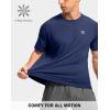 imageG Gradual Mens Athletic Workout TShirts Moisture Wicking Cooling Running Shirts Short Sleeve Performance Tee for Gym TennisDark Blue