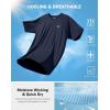 imageG Gradual Mens Athletic Workout TShirts Moisture Wicking Cooling Running Shirts Short Sleeve Performance Tee for Gym TennisNavy