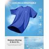 imageG Gradual Mens Athletic Workout TShirts Moisture Wicking Cooling Running Shirts Short Sleeve Performance Tee for Gym TennisRoyal Blue