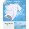 imageG Gradual Mens Athletic Workout TShirts Moisture Wicking Cooling Running Shirts Short Sleeve Performance Tee for Gym TennisWhite