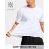 imageG Gradual Mens Athletic Workout TShirts Moisture Wicking Cooling Running Shirts Short Sleeve Performance Tee for Gym TennisWhite