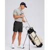 imageG Gradual Mens Casual Shorts 7 9 5 Lightweight 4 Pockets Stretch QuickDry Summer Shorts for Golf Work Hiking TripsBlack