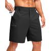 imageG Gradual Mens Casual Shorts 7 9 5 Lightweight 4 Pockets Stretch QuickDry Summer Shorts for Golf Work Hiking TripsBlack