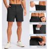 imageG Gradual Mens Casual Shorts 7 9 5 Lightweight 4 Pockets Stretch QuickDry Summer Shorts for Golf Work Hiking TripsBlack