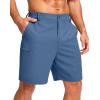 imageG Gradual Mens Casual Shorts 7 9 5 Lightweight 4 Pockets Stretch QuickDry Summer Shorts for Golf Work Hiking TripsBlue