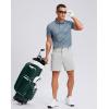 imageG Gradual Mens Casual Shorts 7 9 5 Lightweight 4 Pockets Stretch QuickDry Summer Shorts for Golf Work Hiking TripsBright Gray