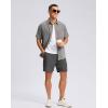 imageG Gradual Mens Casual Shorts 7 9 5 Lightweight 4 Pockets Stretch QuickDry Summer Shorts for Golf Work Hiking TripsCharcoal