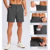 imageG Gradual Mens Casual Shorts 7 9 5 Lightweight 4 Pockets Stretch QuickDry Summer Shorts for Golf Work Hiking TripsCharcoal