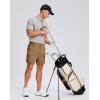 imageG Gradual Mens Casual Shorts 7 9 5 Lightweight 4 Pockets Stretch QuickDry Summer Shorts for Golf Work Hiking TripsDark Khaki