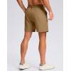 imageG Gradual Mens Casual Shorts 7 9 5 Lightweight 4 Pockets Stretch QuickDry Summer Shorts for Golf Work Hiking TripsDark Khaki