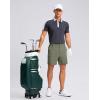 imageG Gradual Mens Casual Shorts 7 9 5 Lightweight 4 Pockets Stretch QuickDry Summer Shorts for Golf Work Hiking TripsGrey Sage