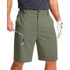 imageG Gradual Mens Casual Shorts 7 9 5 Lightweight 4 Pockets Stretch QuickDry Summer Shorts for Golf Work Hiking TripsGrey Sage