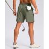 imageG Gradual Mens Casual Shorts 7 9 5 Lightweight 4 Pockets Stretch QuickDry Summer Shorts for Golf Work Hiking TripsGrey Sage