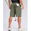 imageG Gradual Mens Casual Shorts 7 9 5 Lightweight 4 Pockets Stretch QuickDry Summer Shorts for Golf Work Hiking TripsGrey Sage