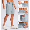 imageG Gradual Mens Casual Shorts 7 9 5 Lightweight 4 Pockets Stretch QuickDry Summer Shorts for Golf Work Hiking TripsLight Grey