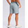 imageG Gradual Mens Casual Shorts 7 9 5 Lightweight 4 Pockets Stretch QuickDry Summer Shorts for Golf Work Hiking TripsLight Grey