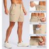imageG Gradual Mens Casual Shorts 7 9 5 Lightweight 4 Pockets Stretch QuickDry Summer Shorts for Golf Work Hiking TripsLight Khaki