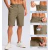 imageG Gradual Mens Casual Shorts 7 9 5 Lightweight 4 Pockets Stretch QuickDry Summer Shorts for Golf Work Hiking TripsMedium Khaki