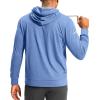 imageG Gradual Mens Fleece Hoodie Long Sleeve Athletic Workout Shirts Winter Warm Soft Hooded Sweatshirts for Men with PocketsRoyal Blue Heather