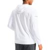 imageG Gradual Mens Fleece Hoodie Long Sleeve Athletic Workout Shirts Winter Warm Soft Hooded Sweatshirts for Men with PocketsWhite