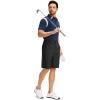 imageG Gradual Mens Golf Shorts with 5 Pockets 9 Light Weight Stretch Quick Dry Casual Dress Work Shorts for MenBlack