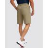 imageG Gradual Mens Golf Shorts with 5 Pockets 9 Light Weight Stretch Quick Dry Casual Dress Work Shorts for MenDusty Khaki