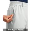 imageG Gradual Mens Golf Shorts with 5 Pockets 9 Light Weight Stretch Quick Dry Casual Dress Work Shorts for MenGlacier Grey