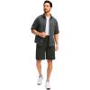 imageG Gradual Mens Golf Shorts with 5 Pockets 9 Light Weight Stretch Quick Dry Casual Dress Work Shorts for MenOlive