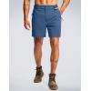 imageG Gradual Mens Shorts 7 5 9 Lightewight Casual Shorts for Men Hiking Golf Shorts with 3 Zipper PocketsBlue