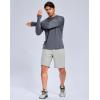 imageG Gradual Mens Shorts 7 5 9 Lightewight Casual Shorts for Men Hiking Golf Shorts with 3 Zipper PocketsBright Gray