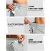 imageG Gradual Mens Shorts 7 5 9 Lightewight Casual Shorts for Men Hiking Golf Shorts with 3 Zipper PocketsBright Gray