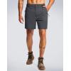 imageG Gradual Mens Shorts 7 5 9 Lightewight Casual Shorts for Men Hiking Golf Shorts with 3 Zipper PocketsCharcoal