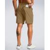 imageG Gradual Mens Shorts 7 5 9 Lightewight Casual Shorts for Men Hiking Golf Shorts with 3 Zipper PocketsDark Khaki